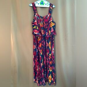 LANE BRYANT colorful dress size 14